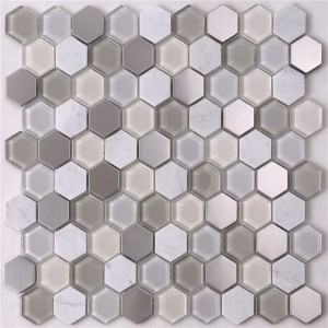 Стеклянная мозаика с шестигранной головкой