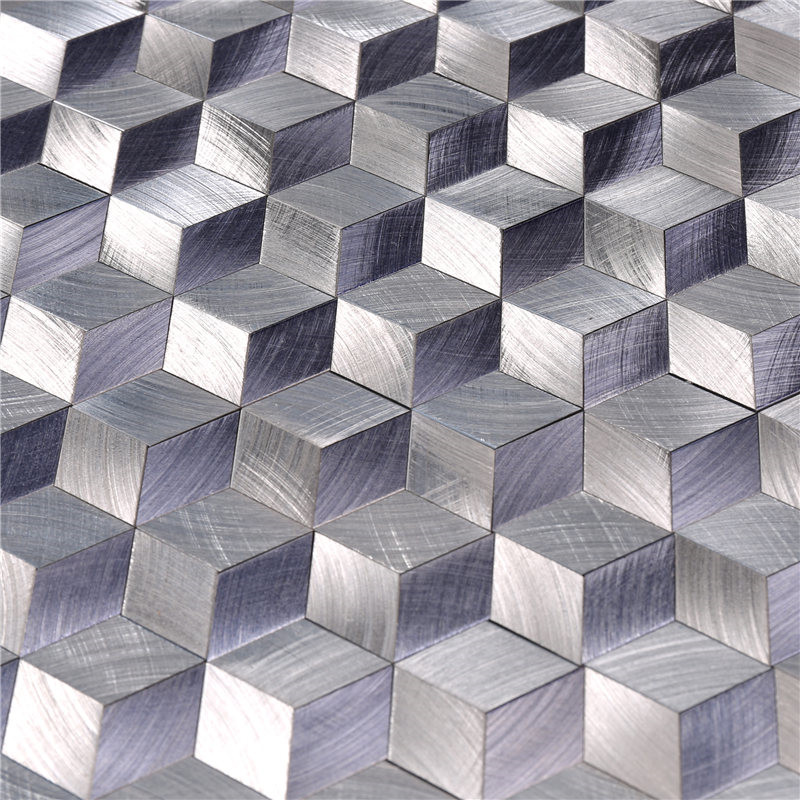 Фиолетовый металлик Backsplash Плитка Мозаика для украшения HLC17