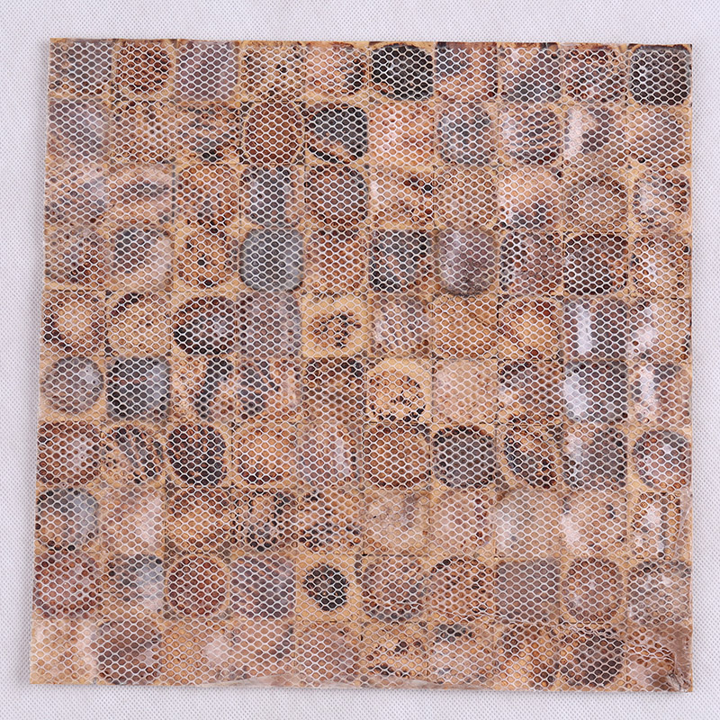 Креативный дизайн натуральной кокосовой раковины мозаика настенные плитки
